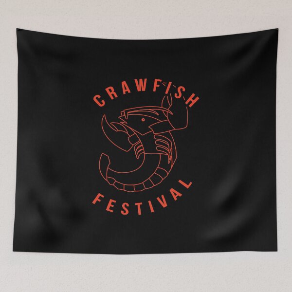 Item preview, Vintage Super Hero Cajun Crawfish Boil Festival designed and sold by Bronby.