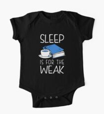 Sleep Is For The Weak. Funny Book Nerd. One Piece - Short Sleeve
