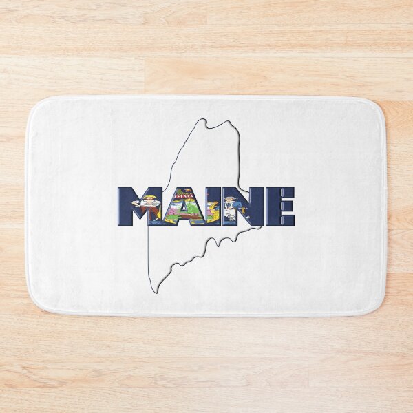 Item preview, Maine Colored State Letters designed and sold by m2inspiration.