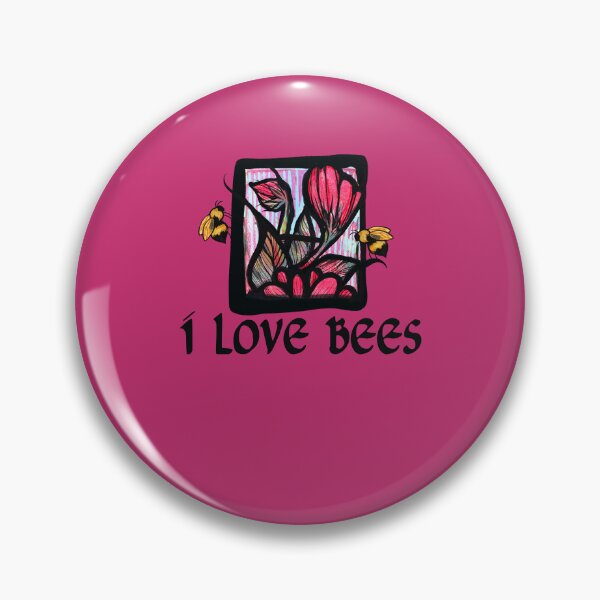 Item preview, I Love Bees designed and sold by FrictionMaxxing.