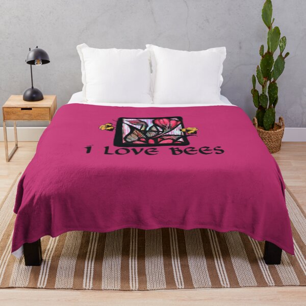 Item preview, I Love Bees designed and sold by FrictionMaxxing.