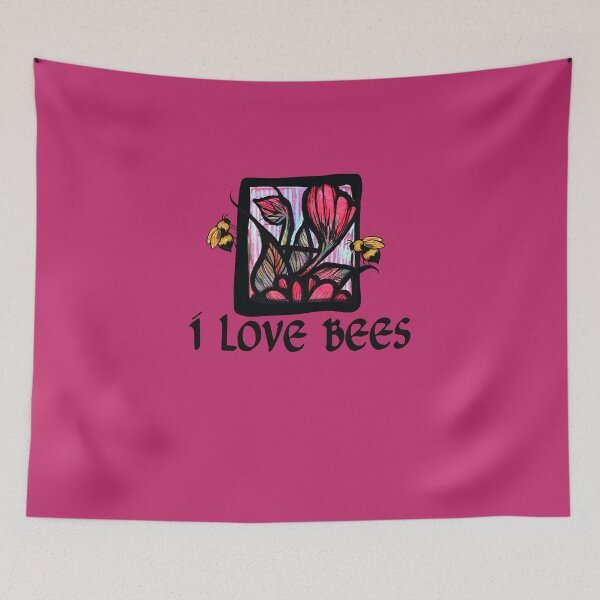 Item preview, I Love Bees designed and sold by FrictionMaxxing.