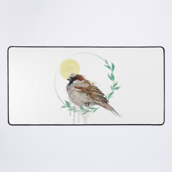 Item preview, Sitting House Sparrow designed and sold by Moana Matron Designs.
