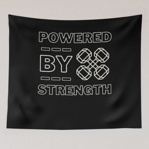 Item preview, Powered by strength designed and sold by Weknes.