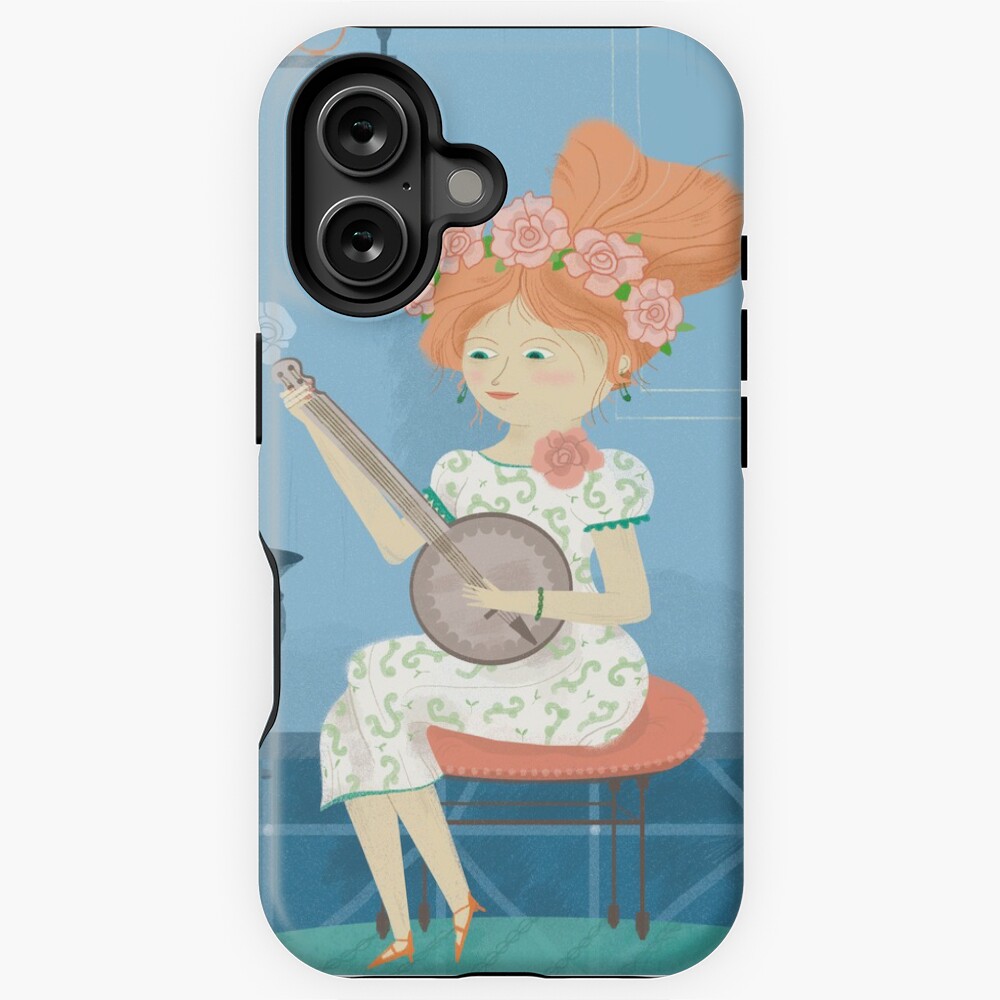 Vista previa del artículo con la obra «Funda resistente para iPhone», diseñado y vendido por beabgv.