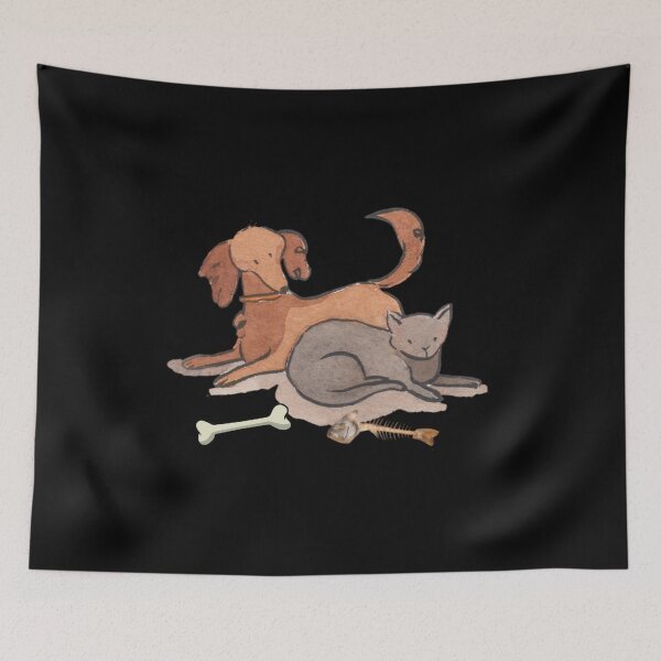 Item preview, Furry friends , dog and cat 1 designed and sold by Kader101.