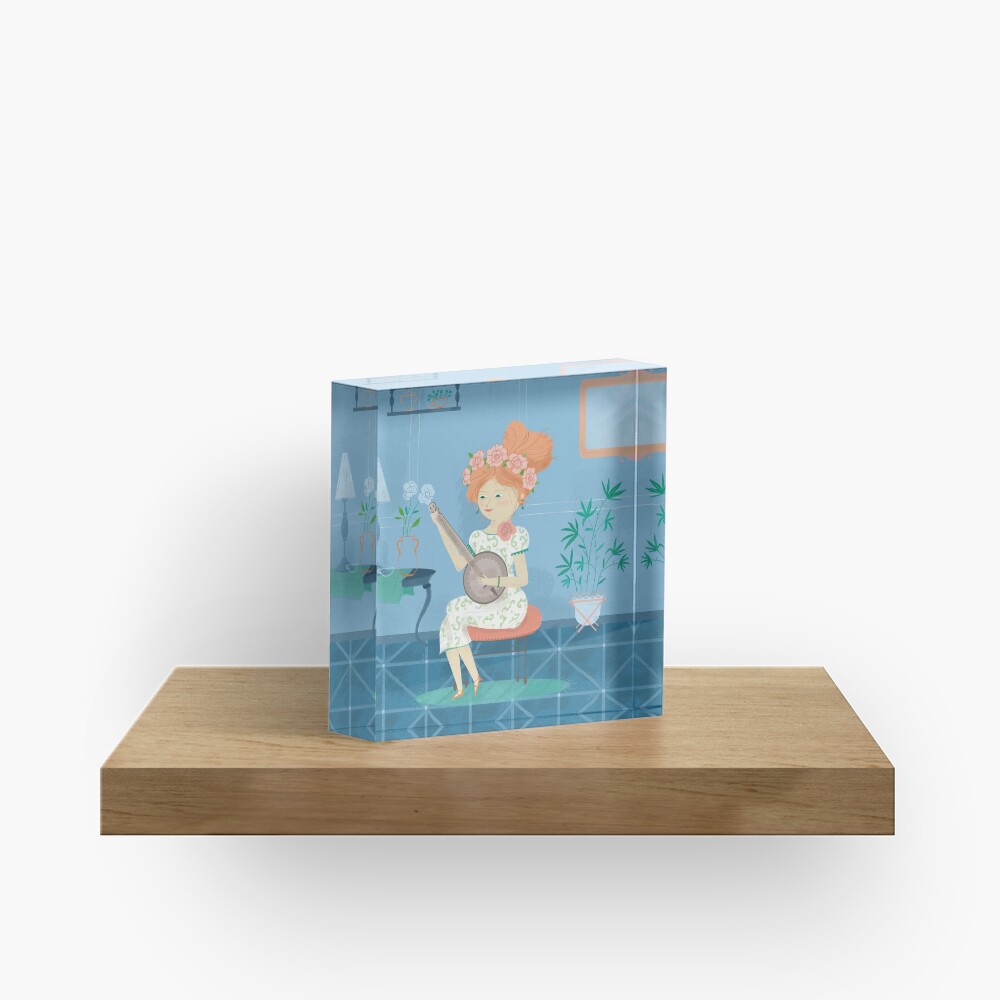 Vista previa del artículo con la obra «Bloque acrílico», diseñado y vendido por beabgv.