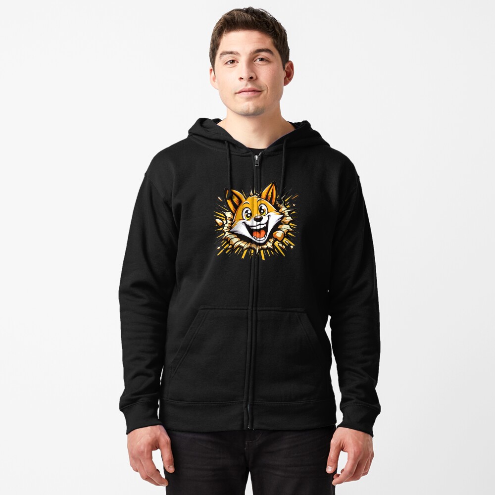 Item preview, Zipped Hoodie designed and sold by nncreator.