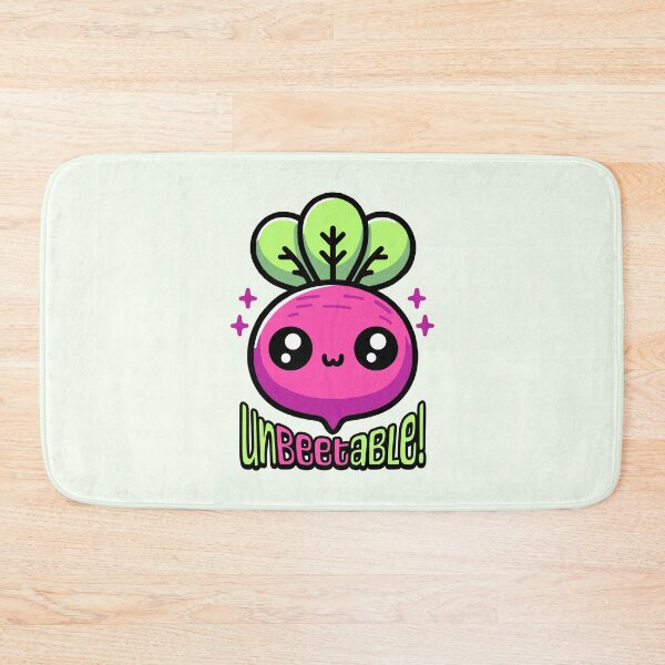 Item preview, Unbeetable! Cute Beet Vegetable Pun designed and sold by PMCreative.