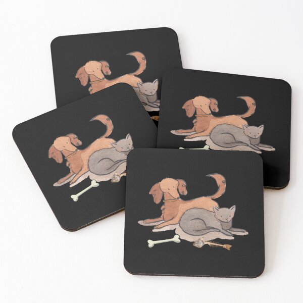 Item preview, Furry friends , dog and cat 1 designed and sold by Kader101.