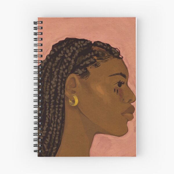 Item preview, Gold Earring Girl - Illustration designed and sold by Pilar Bidó.