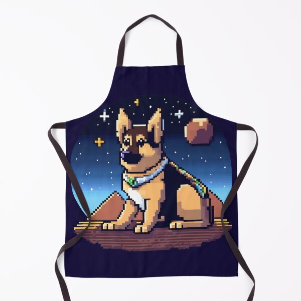 Item preview, German Shepherd - Galactic Guardian designed and sold by Kappadog.