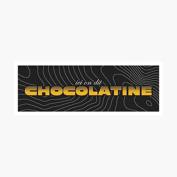Item preview, Here we say chocolatine - Yellow designed and sold by BlitZz-16.