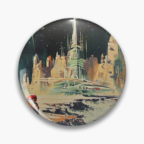Item preview, Retro Scifi Art designed and sold by nomiraclehere.