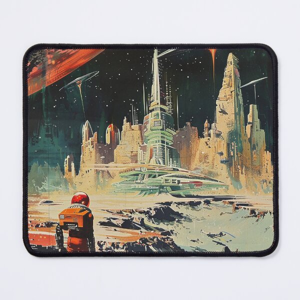 Item preview, Retro Scifi Art designed and sold by nomiraclehere.