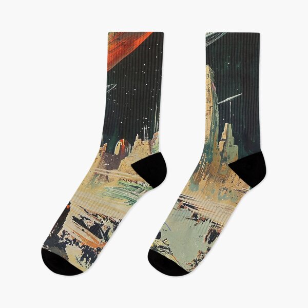 Item preview, Retro Scifi Art designed and sold by nomiraclehere.