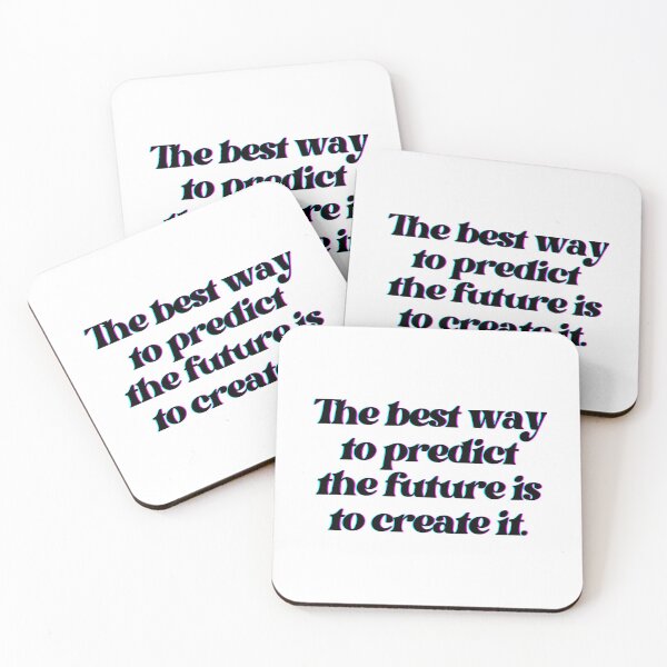 Item preview, Abraham Lincoln Quote On Success Color Glitch Cursive designed and sold by WatermelonPink.