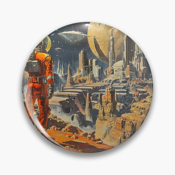 Item preview, Retro Scifi Art designed and sold by nomiraclehere.