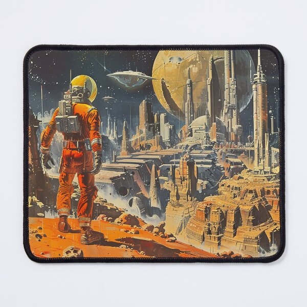 Item preview, Retro Scifi Art designed and sold by nomiraclehere.