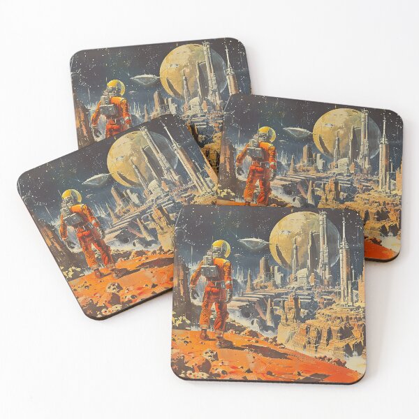 Item preview, Retro Scifi Art designed and sold by nomiraclehere.