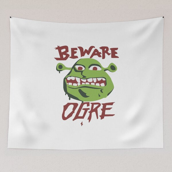 Item preview, Beware Ogre - Shrek designed and sold by samuartshop.