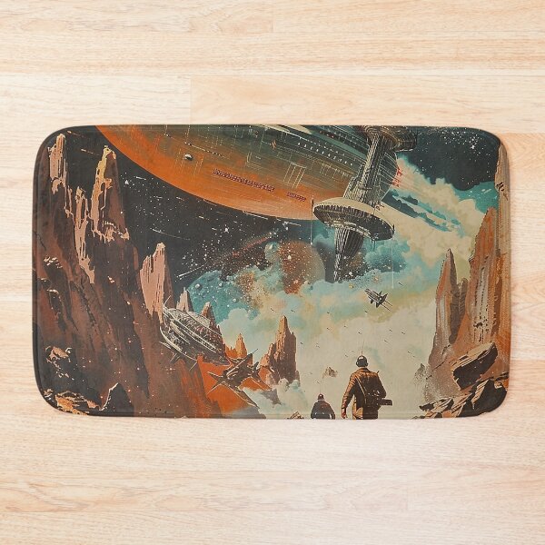 Item preview, Retro Scifi Art designed and sold by nomiraclehere.
