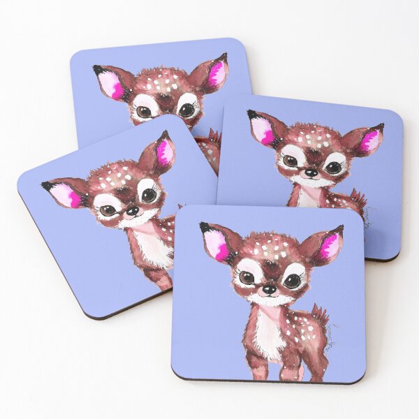 Item preview, Cute Deer Watercolor designed and sold by Wendysmalley.