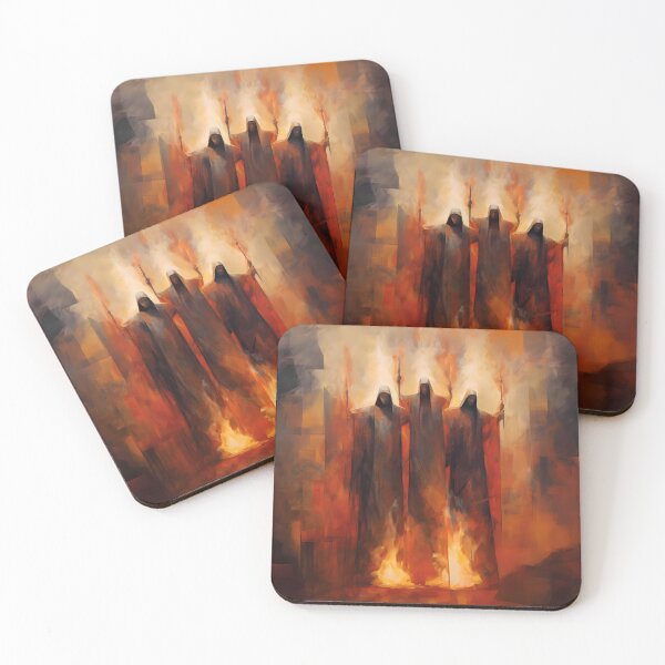 Item preview, Unwavering Faith in the Fiery Furnace designed and sold by LivingArtClips.