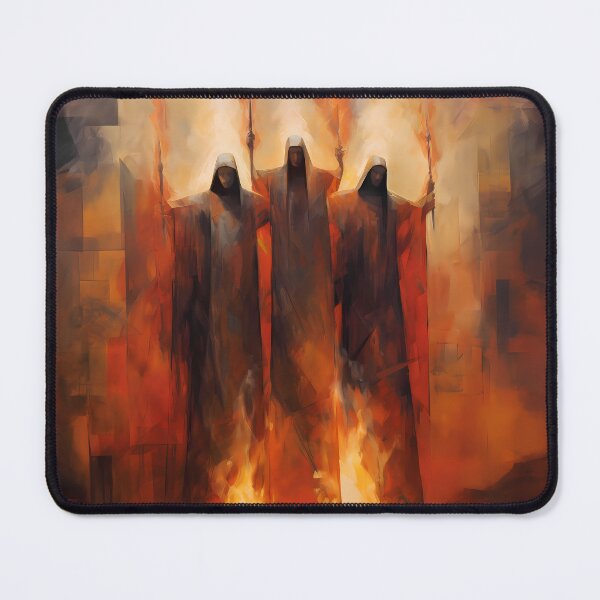 Item preview, Unwavering Faith in the Fiery Furnace designed and sold by LivingArtClips.