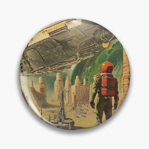 Item preview, Retro Scifi Art designed and sold by nomiraclehere.