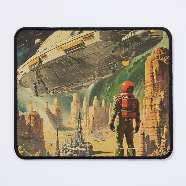 Item preview, Retro Scifi Art designed and sold by nomiraclehere.
