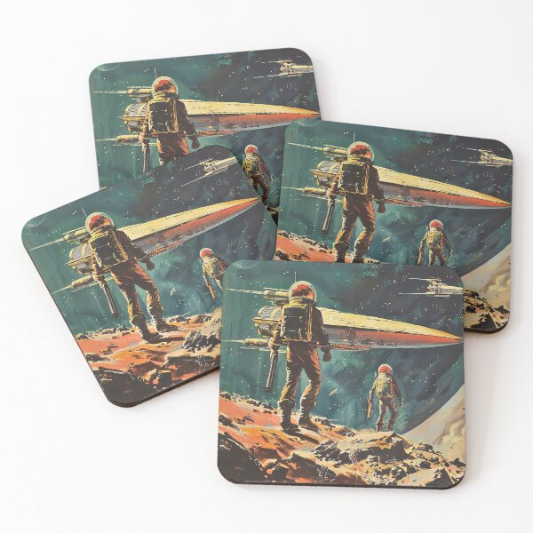 Item preview, Retro Scifi Art designed and sold by nomiraclehere.