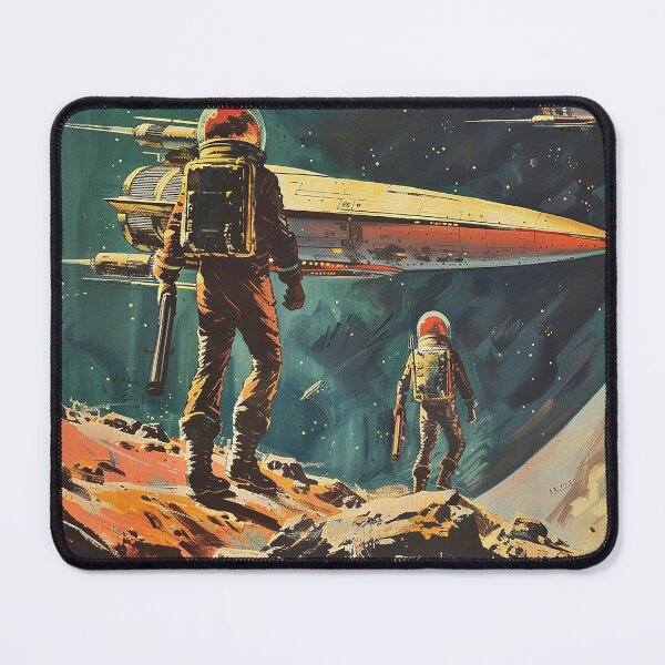 Item preview, Retro Scifi Art designed and sold by nomiraclehere.