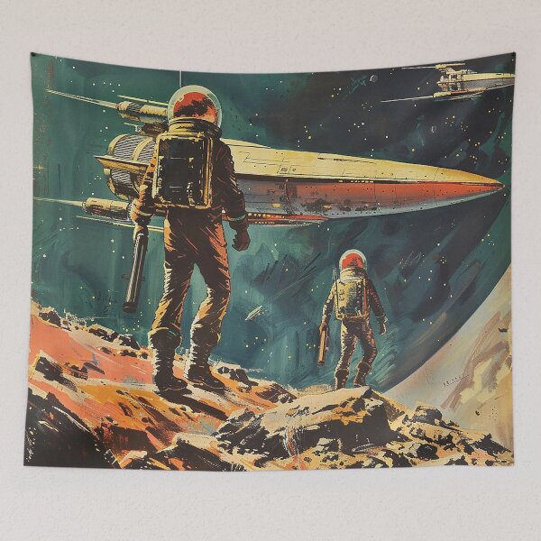 Item preview, Retro Scifi Art designed and sold by nomiraclehere.