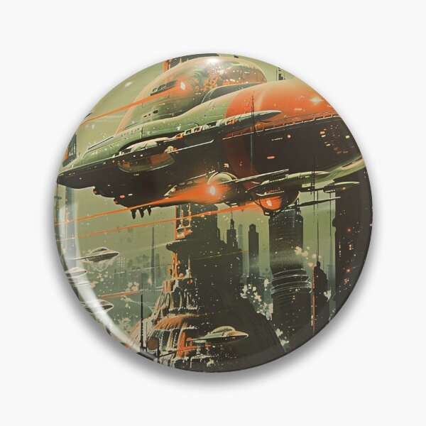 Item preview, Retro Scifi Art designed and sold by nomiraclehere.