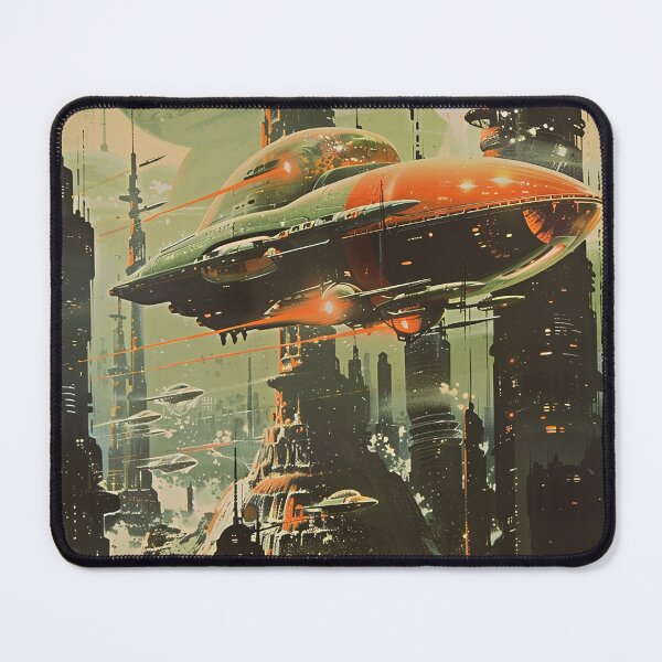 Item preview, Retro Scifi Art designed and sold by nomiraclehere.
