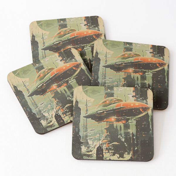 Item preview, Retro Scifi Art designed and sold by nomiraclehere.