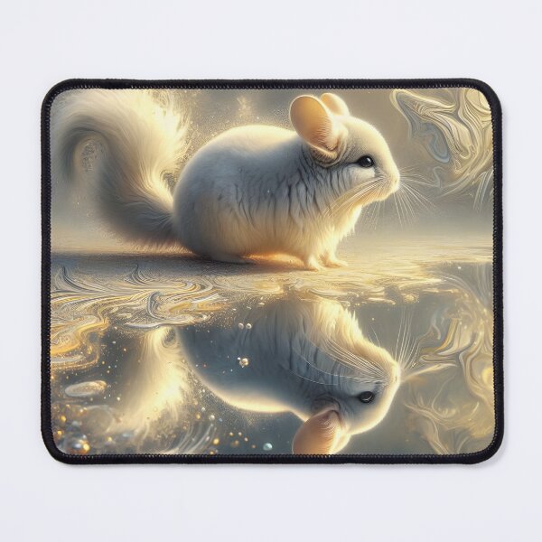 Item preview, A Chinchilla's Reflection designed and sold by ki-mer-a.