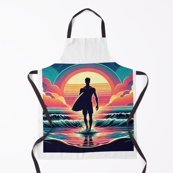 Item preview, Sunset Surfer's Stride designed and sold by Shipwrecked2020.