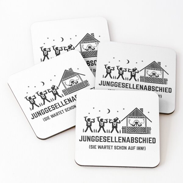 Item preview, Bachelor party – she's already waiting for him! (House / Black) designed and sold by Roderix.