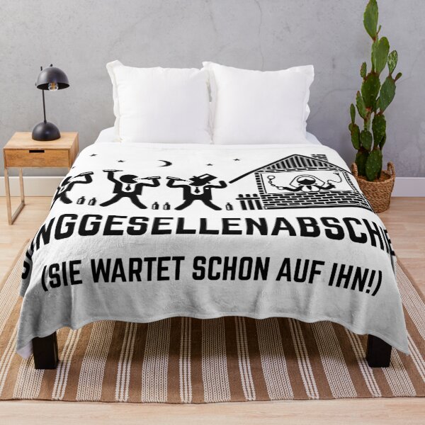 Item preview, Bachelor party – she's already waiting for him! (House / Black) designed and sold by Roderix.