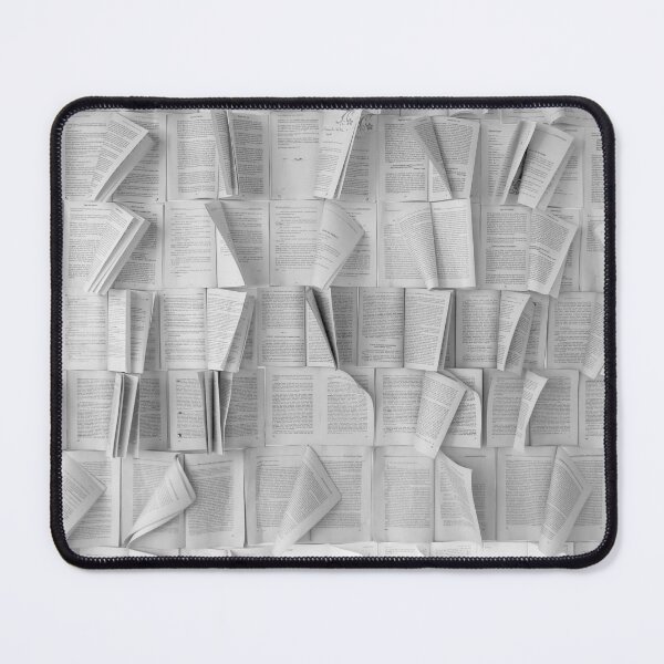 Item preview, Rows of Black and White Books designed and sold by AmberRoseWrites.