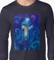 Space Tea Time Long Sleeve T-Shirt