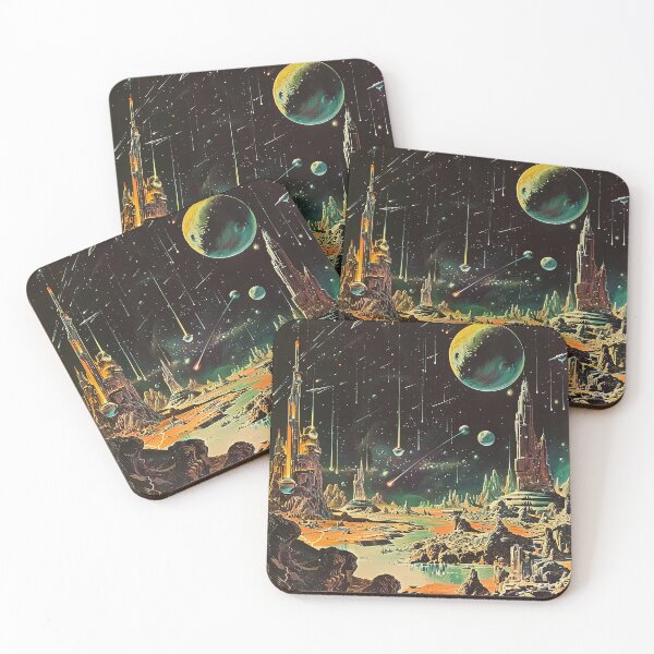 Item preview, Retro Scifi Art designed and sold by nomiraclehere.