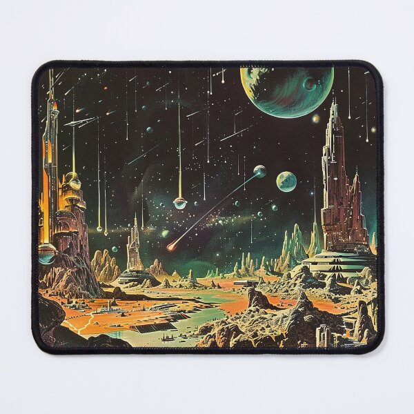 Item preview, Retro Scifi Art designed and sold by nomiraclehere.