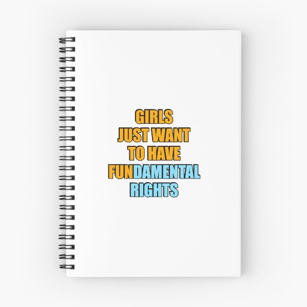 Item preview, Girls Just Want to Have Fundamental Rights designed and sold by Inspirationmotivation.