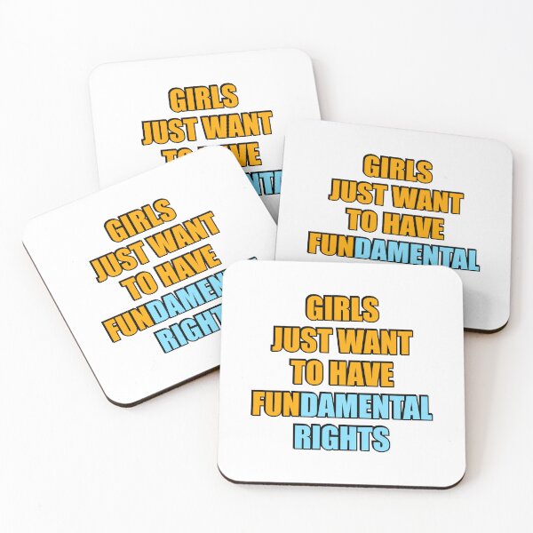 Item preview, Girls Just Want to Have Fundamental Rights designed and sold by Inspirationmotivation.