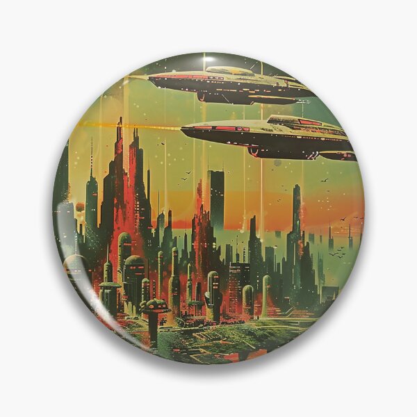 Item preview, Retro Scifi Art designed and sold by nomiraclehere.