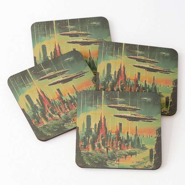 Item preview, Retro Scifi Art designed and sold by nomiraclehere.