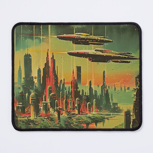 Item preview, Retro Scifi Art designed and sold by nomiraclehere.